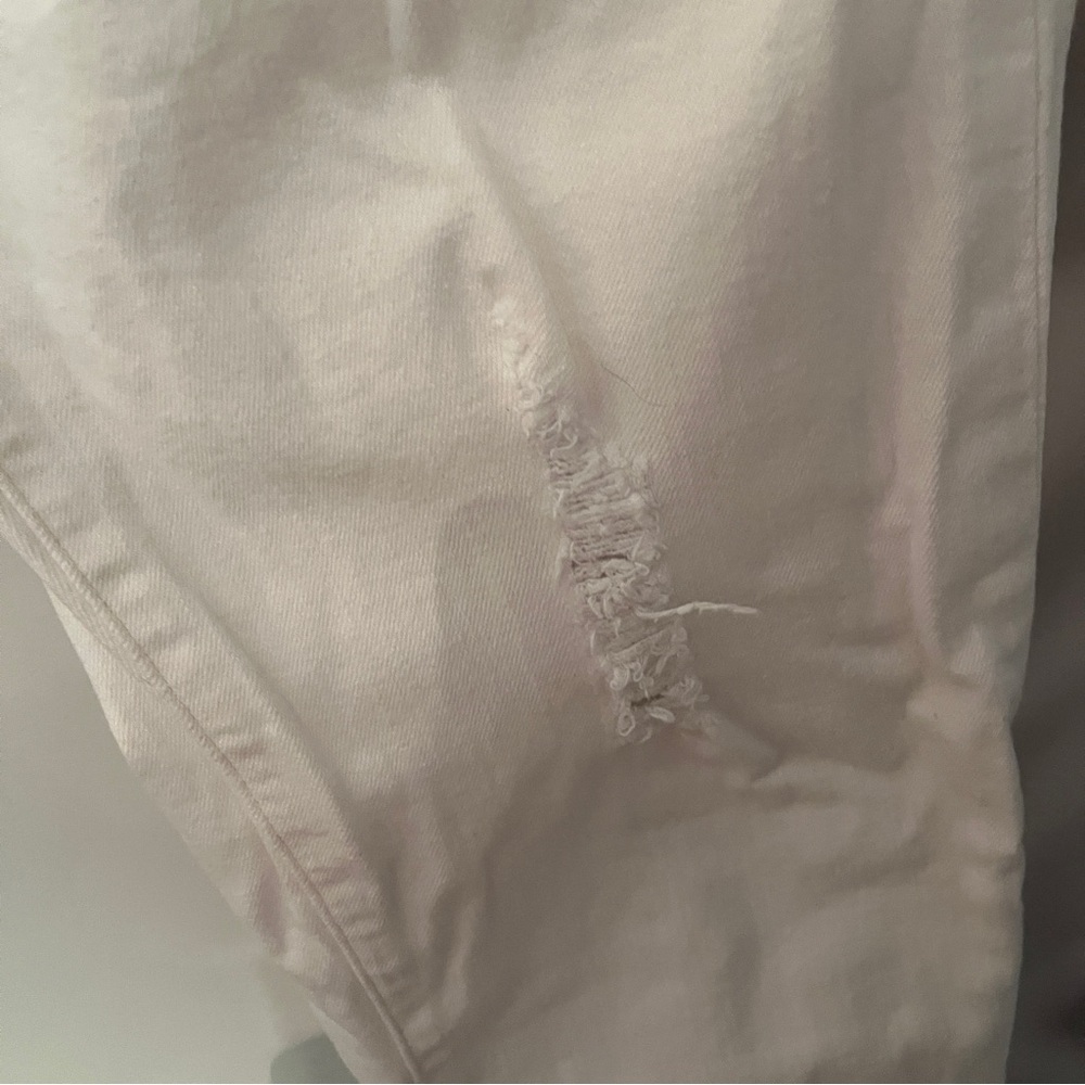 Michael Kors Dillon Relaxed White Jeans size 32 - Picture 5 of 8